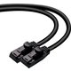 LANケーブル カテゴリー6 準拠 爪折れ防止 ヨリ線 1.5m ブラック LD-C6T/BK15