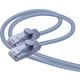 ツメ折れ防止やわらかLANケーブルCat6準拠 ヨリ線 20m ブルー LD-C6YT/BU200