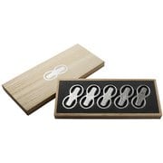 錫 箸置 「8」 5ヶ入 501200