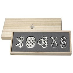 錫 箸置 結び 5種入 501712