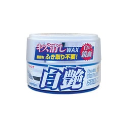 自動車用つや出しねりワックス キズ消しワックス ふき取り不要 白艶 ホワイト＆パールホワイト 180g 366113