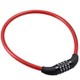 マイセット ダイヤル錠 Mサイズ TY-523‐M クリアレッド