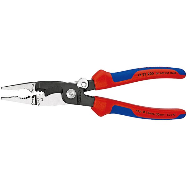 KNIPEX クニペックス1392-200 [エレクトロプライヤーコンフォート スプリング付 SB]Ω