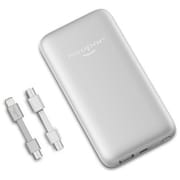 BUBBLE BANG モバイルバッテリー 5000mAh シルバー XP61042.12R