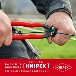 クニペックス KNIPEX 7101-250 小型クリッパー (SB)-