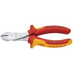 ヨドバシ.com - KNIPEX クニペックス 7406-160 [絶縁強力斜ニッパー