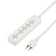 トラッキング火災予防タップ 5個口 2m ホワイト Y02P502WH