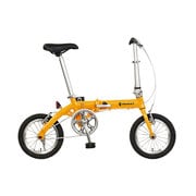 折りたたみ自転車 LIGHT 8(ライト8) 14インチ 変速なし オレンジ AL-FDB140 LIGHT8