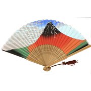 扇子 赤富士