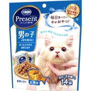 コンボ プレゼント キャット おやつ 男の子 お魚味 [猫用 42g（3g×14袋）おやつ]