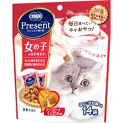 コンボ プレゼント キャット おやつ 女の子 シーフードミックス味 [猫用 42g（3g×14袋）おやつ]