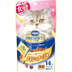 ヨドバシ Com 日本ペットフード コンボ 猫用 コンボプレゼント キャット おやつ 女の子 チキンとチーズ味 42g 3g 14袋 通販 全品無料配達