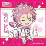 美男高校地球防衛部LOVE！LOVE！マイクロファイバーミニタオル ちびキャラVer. 蔵王 立 [キャラクターグッズ]