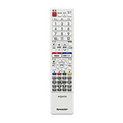 液晶テレビ用リモコン RRMCGB162WJSB 0106380481