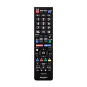 液晶テレビ用リモコン RRMCGB177WJSA 0106380482