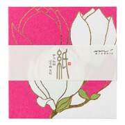 ぽち袋354 箔 木蓮柄 25354006
