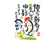 2017年 年賀状パック スタンダード 5枚入り 2017-A-6
