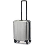 ハードスーツケース PREMIUM ジッパーS 旅行目安日数:2~3泊 38.5L(45L) TSAロック搭載 ヘアラインシルバー 76-30384