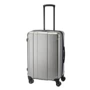 ハードスーツケース PREMIUM ジッパーL 旅行目安日数:4~7泊 75L(85L) TSAロック搭載 ヘアラインシルバー 76-30404