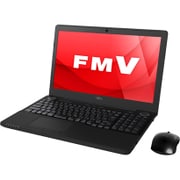 ノートパソコン LIFEBOOK AH53/A3 15.6型ワイド/Core i7-6700HQ/メモリ 8GB/HDD 1TB/Blu-ray Discドライブ/Windows 10 Home 64ビット/Microsoft Office Home & Business Premium プラス Office 365 サービス/シャイニーブラック FMVA53A3B