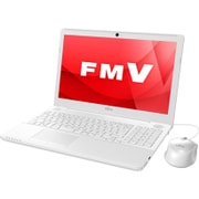LIFEBOOK AHシリーズ AH45/A3 15.6型ワイド/Core i3/メモリ 4GB/HDD 1TB/ブルーレイディスクドライブ/Windows 10 Home 64ビット/Office H&B Premium プラス Office365サービス/プレミアムホワイト FMVA45A3W