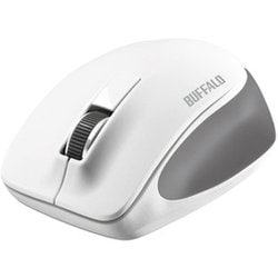 ヨドバシ.com - バッファロー BUFFALO ワイヤレスマウス Premium Fit（プレミアムフィット） 無線（2.4GHz）接続式  BlueLED 3ボタンタイプ 電池式 静音 Mサイズ ホワイト BSMBW300MWH 通販【全品無料配達】