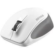 ワイヤレスマウス Premium Fit(プレミアムフィット) 無線(2.4GHz)接続式 BlueLED 3ボタンタイプ 電池式 静音 Mサイズ ホワイト BSMBW300MWH