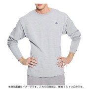 T2228 806 OXFORD GRAY L [チャンピオン 長袖 Tシャツ メンズ Lサイズ/日本XLサイズ相当 オックスフォードグレー T2228 cotton jersey long-sleeve men's t shirt]