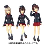 黒森峰女学園チーム レジン組立キット Bセット [ガールズ＆パンツァー 1/16スケール 組み立て有]