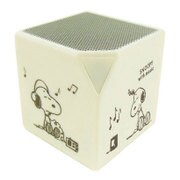 キャラクターグッズ スヌーピー Bluetooth speaker ベージュ
