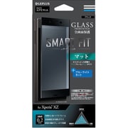 LP-XPXZFGMBBK [Xperia XZ GLASS PREMIUM FILM 全画面保護 SMART FIT マット/ブルーライトカット(ブラック)]