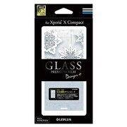 LP-XPXCFGD06 [Xperia X Compact GLASS PREMIUM FILM 全画面保護 Design＋Winter スノー02]