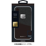 LP-XPXZLDSBK [Xperia XZ SO-01J/SOV34 ケース DUAL FACE(Shell) ブラック]