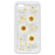 ドライフラワーケース iPhone 7 寒白菊&飛燕草
