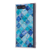 IJ-RXPXCTP/GA002 [Xperia X Compact ハイブリットミラー ケース モロッコタイル ブルー]
