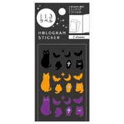 キラキラいろラベル キャット halloween（ハロウィン） ML175