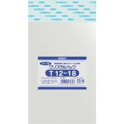 T12-18 [OPP袋 クリスタルパック （テープ付き） 100枚]