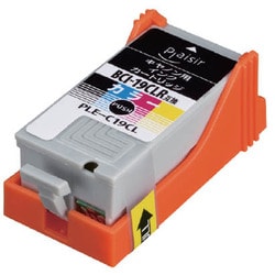 互換インクカートリッジ キヤノン BCI-19CLR カラー（染料） 一体型 PLE-C19CL