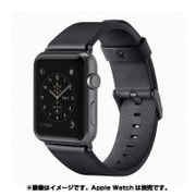 F8W731btC00 [Classic Leather Band for Apple Watch 38mm ブラック]