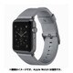F8W732btC02 [Classic Leather Band for Apple Watch 42mm グレイ]