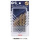 Gストレートドリルセット 2.0- 6.0mm 10本組 GSDSET10
