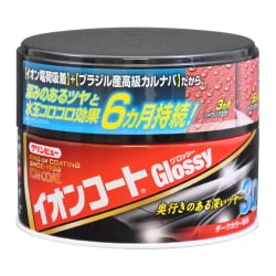 クリンビュー 車用 ボディーWAX イオンコートグロッシー ダークカラー 内容量：200g 丸缶固形ワックス 呼番：D-6 16376
