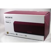 海外仕様 ワイヤレスポータブルスピーカー ハイレゾ/Bluetooth対応 ボルドーピンク SRS-HG1 PM JE9