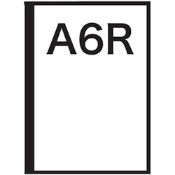 WH-A6R [A6Rサイズ ELシート ホワイト]
