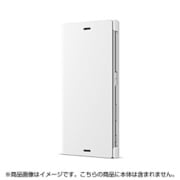 SCSF10JP/W [Xperia XZ 手帳型ケース スタンド機能付き ホワイト]