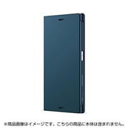 xperia xz フォレストブルー 手帳型ケース