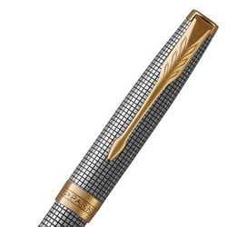 PARKER　スターリングシルバー925　パープルシズレPGT　ボールペン 中古)PARKER パーカー ボールペン クラシック スターリング