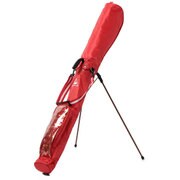 QQL5200 R459 F [セルフクラブケース 46インチ対応（5～6本用） フード付き レディース レッド]