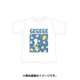 ゆる～いゲゲゲの鬼太郎 Tシャツ 散らし柄 Mサイズ [キャラクターグッズ]