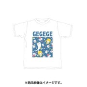 ゆる～いゲゲゲの鬼太郎 Tシャツ 散らし柄 Lサイズ [キャラクターグッズ]